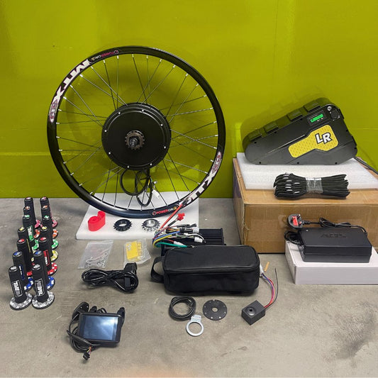 3000w E-Bike Conversion Kit + 72v 20ah Battery